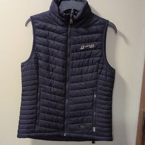 Venture Heat Women's Navy Quilted Vest (Battery not included)